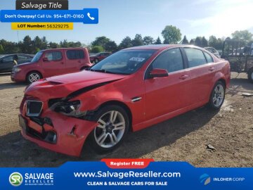 2009 Pontiac G8