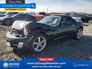 New 2009 Saturn Sky
