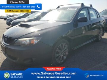 2009 Subaru Impreza WRX Sedan