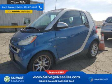 New 2009 smart fortwo Coupe