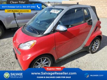 2009 smart fortwo passion Cabriolet