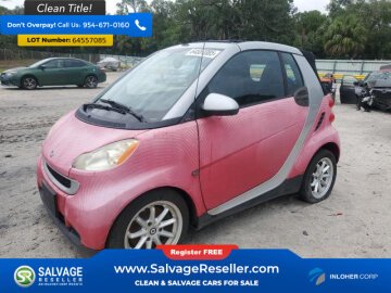 2009 smart fortwo passion Cabriolet