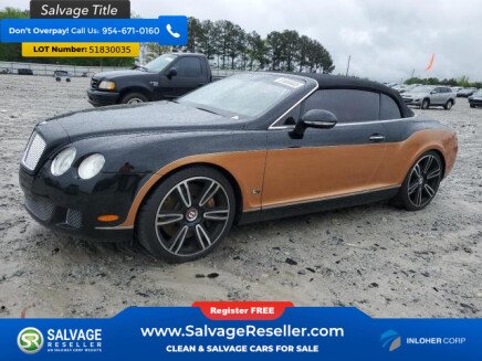 Photo 1 for New 2010 Bentley Continental GTC Convertible