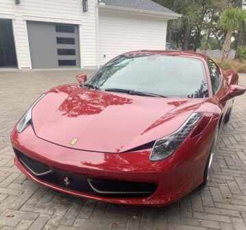 2010 Ferrari 458 Italia Coupe