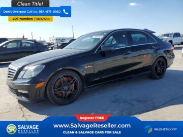 New 2010 Mercedes-Benz E63 AMG Sedan