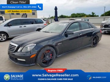 2010 Mercedes-Benz E63 AMG Sedan