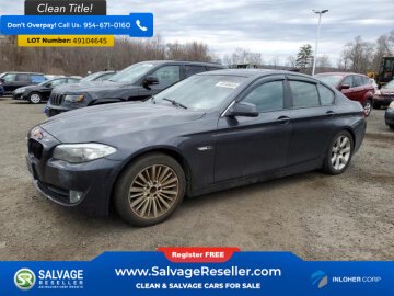 2011 BMW 550i Sedan