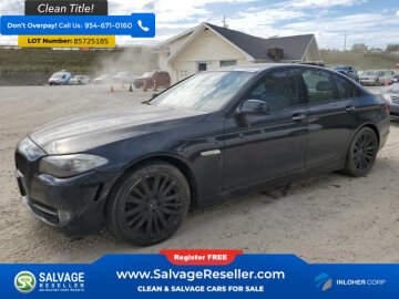 2011 BMW 550i Sedan