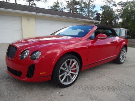 Photo 1 for 2011 Bentley Continental Supersports Convertible