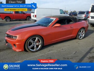 2011 Chevrolet Camaro Convertible