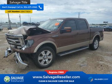 New 2011 Ford F150
