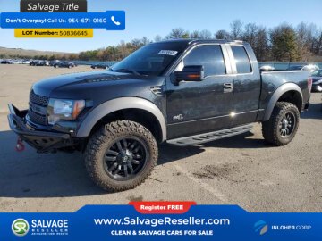 New 2011 Ford F150 4x4 SuperCab SVT Raptor