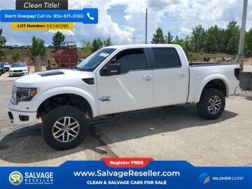 2011 Ford F150 4x4 Crew Cab SVT Raptor