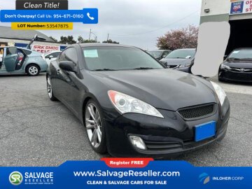New 2011 Hyundai Genesis Coupe 3.8