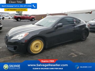 2011 Hyundai Genesis Coupe 2.0T