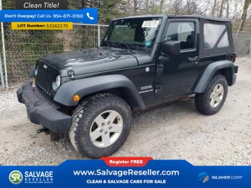 New 2011 Jeep Wrangler 4WD Sport