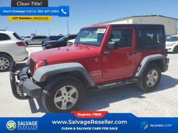 New 2011 Jeep Wrangler 4WD Sport