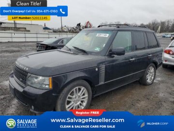 New 2011 Land Rover Range Rover HSE