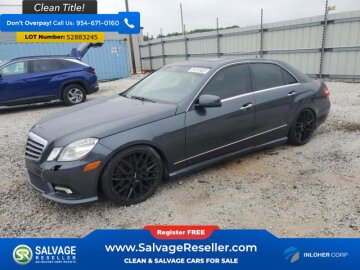 2011 Mercedes-Benz E550 Sedan
