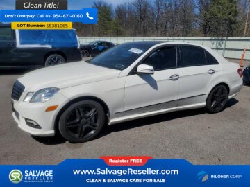 2011 Mercedes-Benz E550 4MATIC Sedan