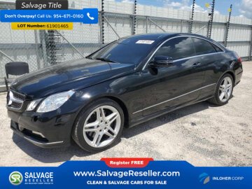 2011 Mercedes-Benz E550 Coupe