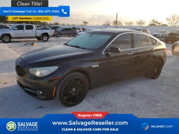 New 2012 BMW 550i Gran Turismo