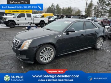 New 2012 Cadillac CTS