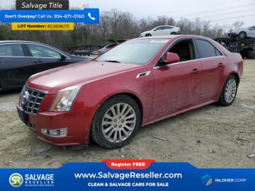 New 2012 Cadillac CTS