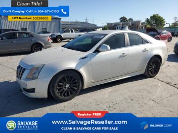 New 2012 Cadillac CTS