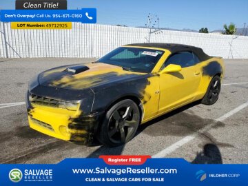 New 2012 Chevrolet Camaro LT Convertible