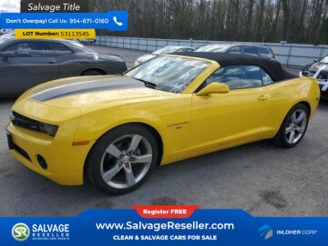 2012 Chevrolet Camaro LT Convertible