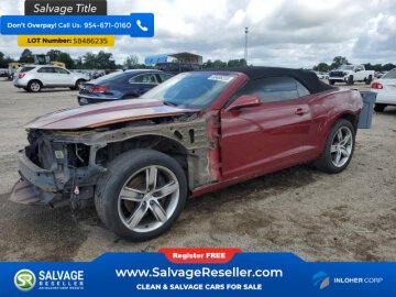 2012 Chevrolet Camaro SS Convertible