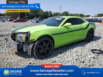 2012 Chevrolet Camaro LT Coupe