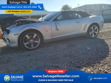 2012 Chevrolet Camaro SS Convertible