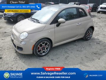New 2012 FIAT 500 Sport Hatchback