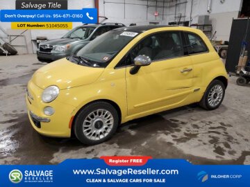 New 2012 FIAT 500 Lounge Hatchback