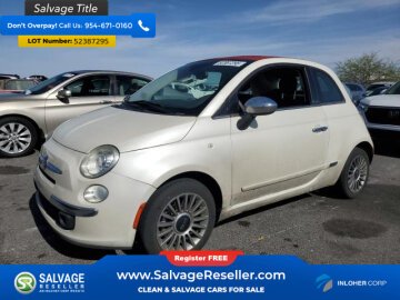 New 2012 FIAT 500 Lounge Cabrio