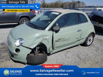 New 2012 FIAT 500 Lounge Cabrio
