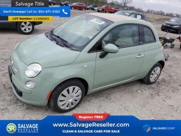 New 2012 FIAT 500 Pop Cabrio
