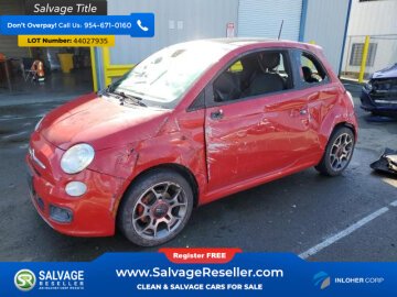 2012 FIAT 500 Sport Hatchback
