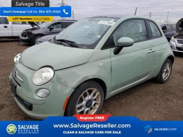 2012 FIAT 500 Pop Hatchback