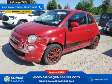 2012 FIAT 500 Pop Hatchback