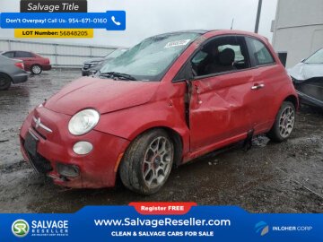 2012 FIAT 500 Sport Hatchback
