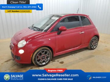 2012 FIAT 500 Sport Hatchback