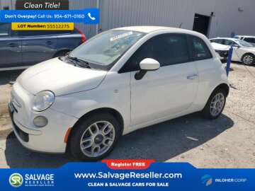 2012 FIAT 500 Pop Hatchback