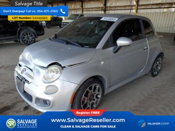 2012 FIAT 500 Sport Hatchback