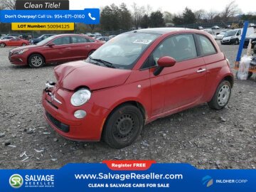 2012 FIAT 500 Pop Hatchback