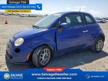 2012 FIAT 500 Pop Hatchback