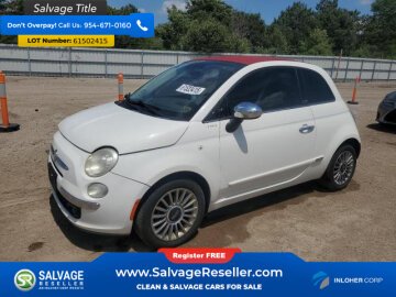 2012 FIAT 500 Lounge Cabrio