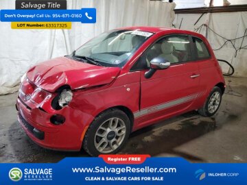 2012 FIAT 500 Pop Hatchback